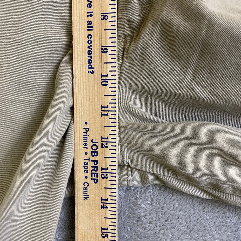 Wrangler Cargo Pants Men Beige Measures 35x32.5 No Sizing Baggy Grunge Workwear - Picture 10 of 14